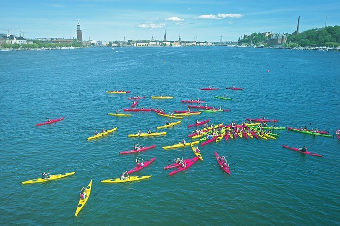 Self-Guided Kayak Adventure In Central Stockholm (Two-man kayak) - Price and value: $32.95 per person