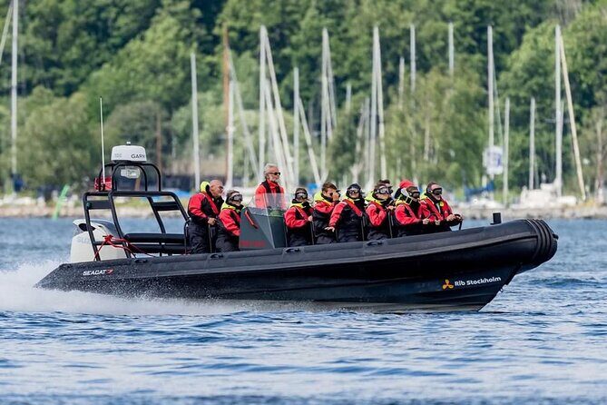 Stockholm Speed Boat 2 Hour Archipelago Tour - RIB Speedboat Views: Stockholm Archipelago at 42 Knots